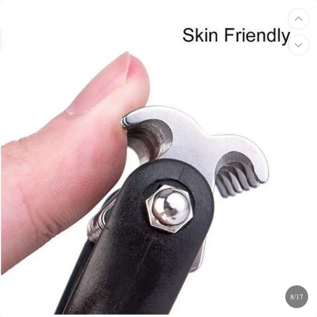 Brosse démêlante autonettoyante pour animaux